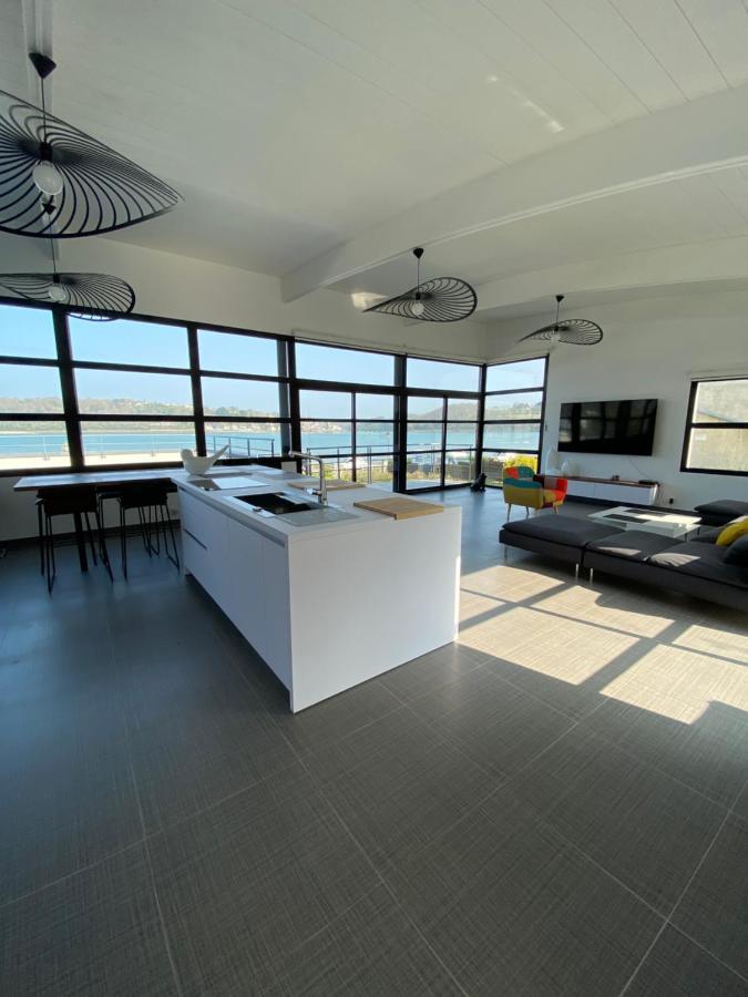 Maison Villa Montmarin Vue Mer Bretagne Nord Vers Roscoff Carantec Morlaix Plouescat Locquenole Avec Son Spa Et Sa Vue Mer Exteriör bild