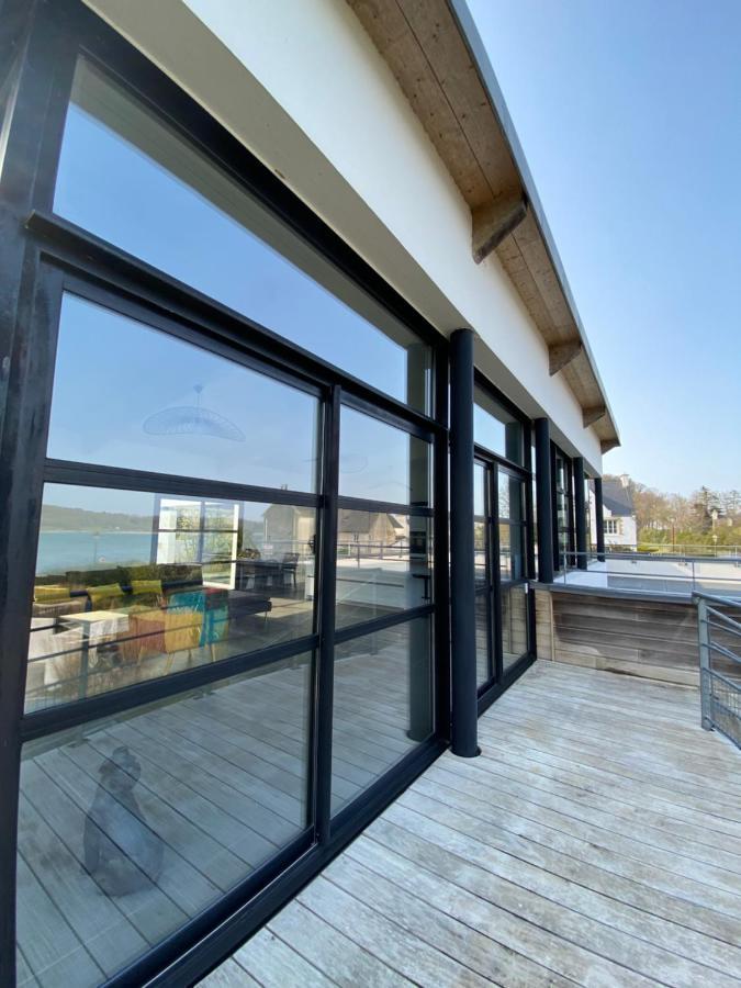 Maison Villa Montmarin Vue Mer Bretagne Nord Vers Roscoff Carantec Morlaix Plouescat Locquenole Avec Son Spa Et Sa Vue Mer Exteriör bild